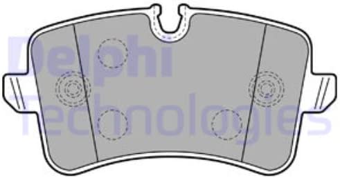 Delphi Rear Brake pad 3.0TDI/2.0TDI/3.0TDIA6/A8 Diesel LP2249