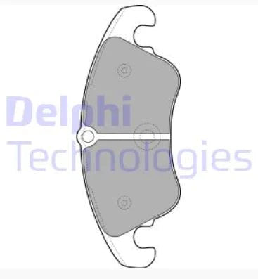 Delphi Front Brake pad 2.0 TDI/3.0TDI A4/A6 Diesel LP2077