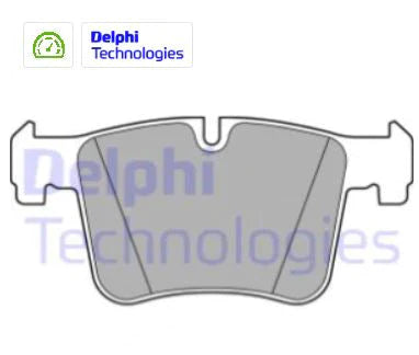 Delphi Front Brake pad N47 2.0 TDI3-series/X3 Diesel LP2234