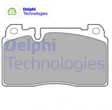 Delphi Front Brake pad 2.0TDI/3.0TDIQ5 Diesel LP2491