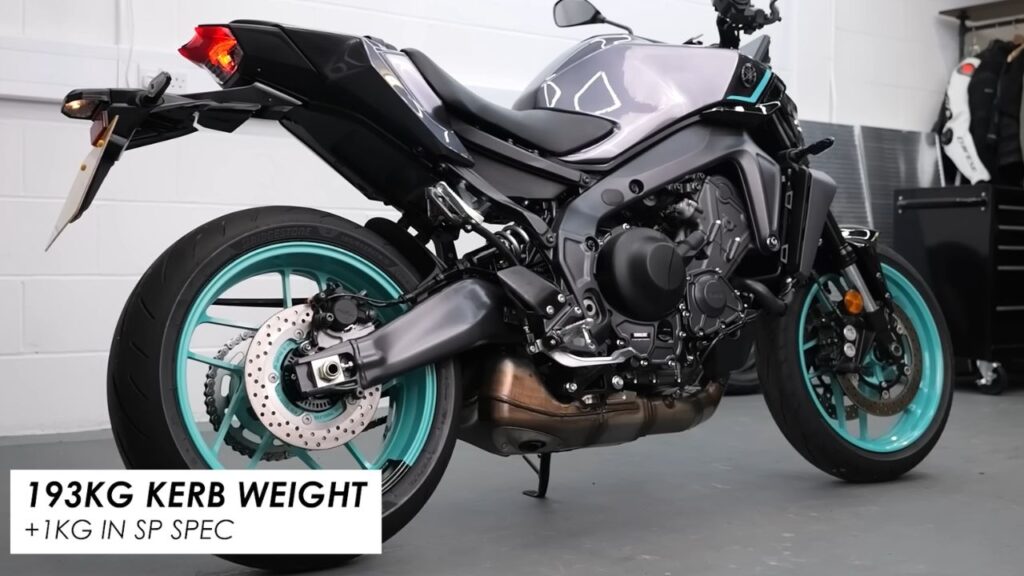 Yamaha MT-09 Weight